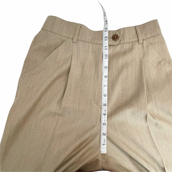 ESCADA Tan Beige Wool 2 Piece Suit Women's Size 38 - Picture 9 of 14